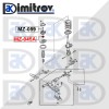 Лагер макферсон преден Mazda 323 626 Demio MX-3 MX-6